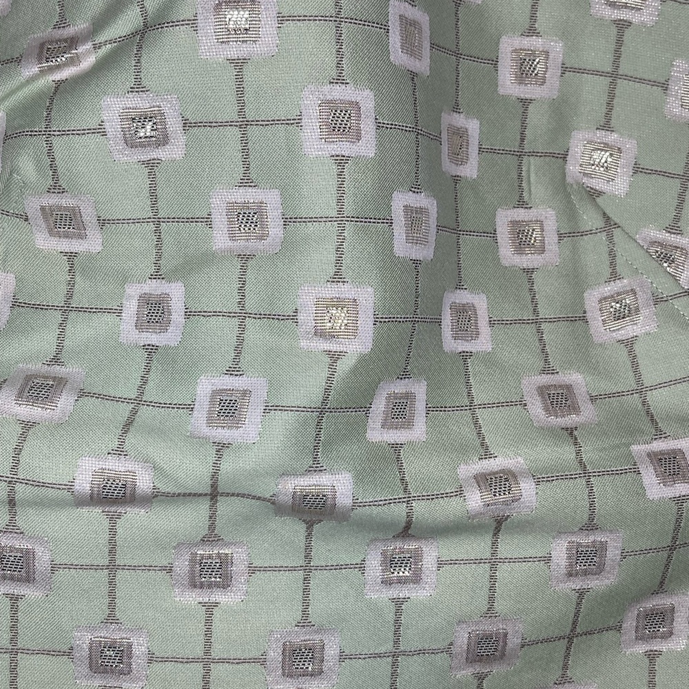 Ted Baker Mint And Gold Patterned Mini Dress - image 2